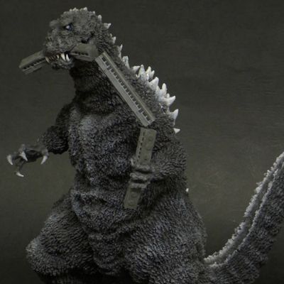 东宝30厘米系列 哥斯拉1954 初代哥斯拉“咬电车版”少年ric限定版