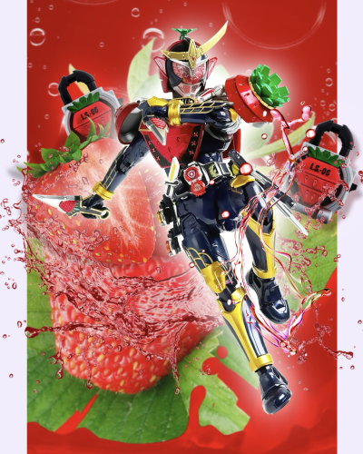 S.H.Figuarts（真骨雕制法）假面骑士铠武系列武装变换配件包（菠萝武装与草莓武装）