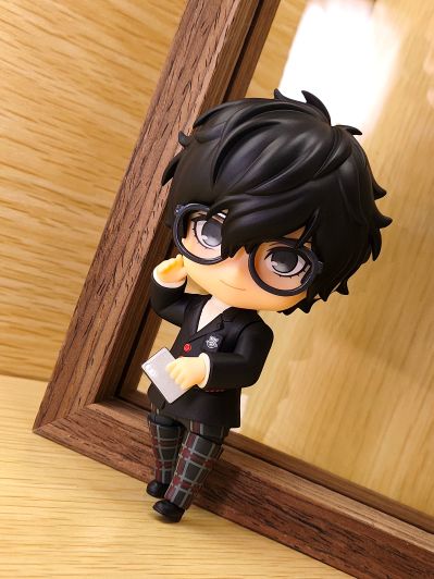 粘土人#2435 女神异闻录5皇家版 主人公（雨宫莲） 校服版