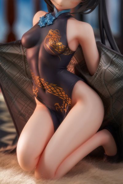 蔚蓝档案  龙华妃咲（旗袍&兔女郎）