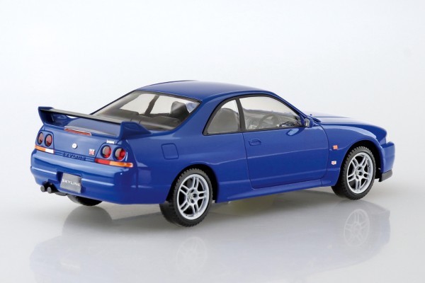 乐Pla 卡扣组合型套件 No.21-WH 日产 R33 SkylineGT-R 蓝