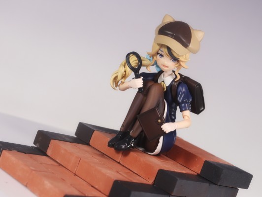 创彩少女庭园 自由搭配假发 侧马尾