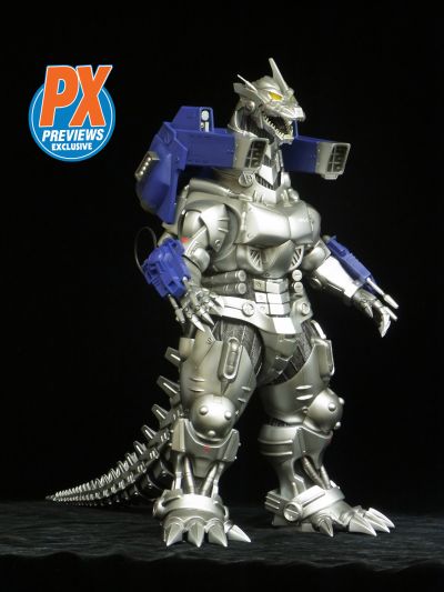 哥斯拉怪兽系列12英寸 SER款 哥斯拉对决机械哥斯拉2002版 PX模型