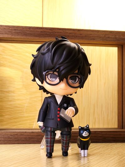 粘土人#2435 女神异闻录5皇家版 主人公（雨宫莲） 校服版