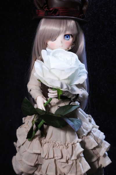 AOD526-IBM 艾莉丝收集 小型 伊绪/兔子茶会穿搭套装 ～月光银～ AZONE网上商店限定
