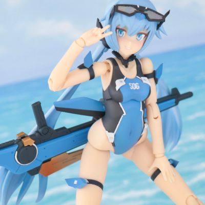 机甲少女 短剑 泳装