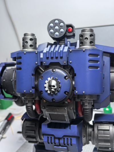 战锤40000 极限战士 救赎者无畏机甲 无畏机甲泰勒斯兄弟