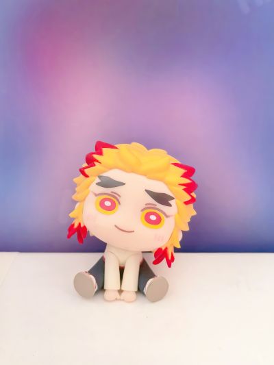 大眼萌我 精细人偶  鬼灭之刃 炼狱杏寿郎+炼狱千寿郎