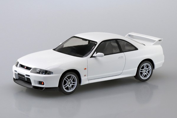 乐Pla 卡扣组合型套件 No.21-WH 日产 R33 SkylineGT-R 白