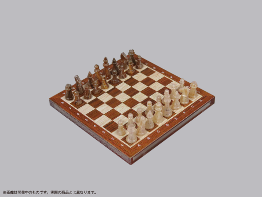 普利普拉 人偶的玩法 国际象棋 木纹版