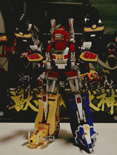 超合金魂 恐龙战队兽连者 兽帝大兽神 GX-72 大兽神 + GX-78 龙皇凯撒（暂译）