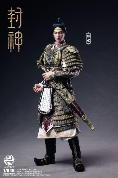 1/6 CT006 封神第一部 朝歌风云 姬发（纯铜戎装版）