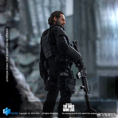 超极致系列 行尸走肉：活着的人 瑞克 可动人偶