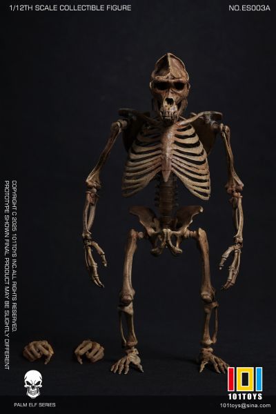 NO.ES003A 掌上精灵系列 猩猩骷髅骨架素体-原色版