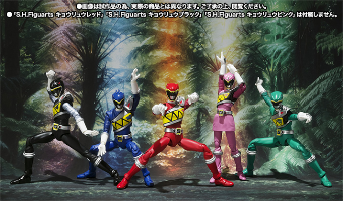 S.H.Figuarts 强龙蓝与强龙绿