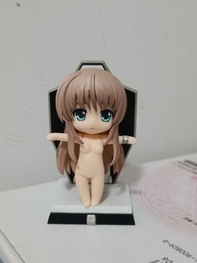 迷你黏土人 魔法少女奈叶MOVIE 1st 高町奈叶 School Uniform 