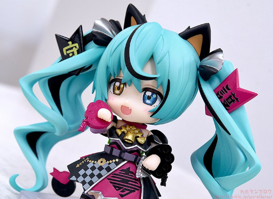 粘土人#2759 初音未来 黑招财未来