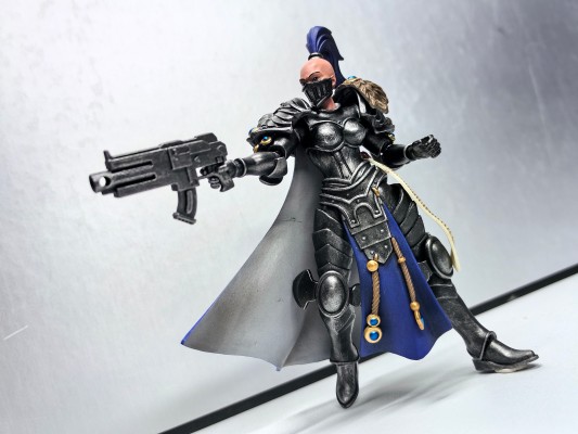 战锤:荷鲁斯叛乱 寂静修女会 银猞猁寂静修女骨干 寂静修女1