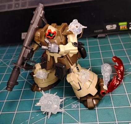 HGUC 机动战士高达0083 星尘的回忆 MS-09F/trop 热带型大魔 Sand Brown