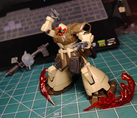 HGUC#27 MS-09F/trop 热带型大魔 沙褐色