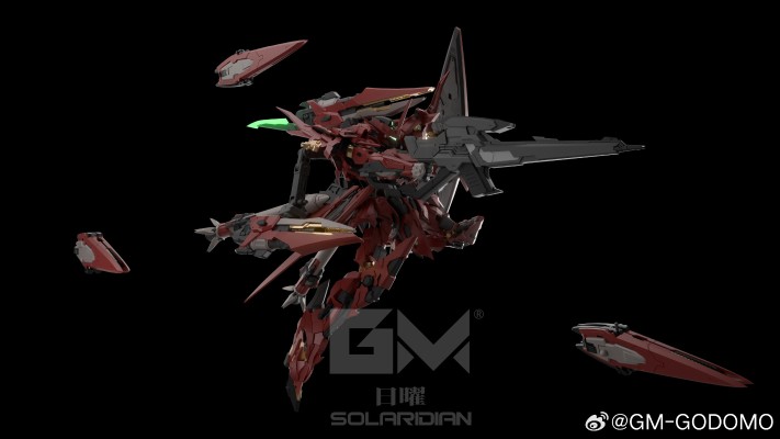 日曜 SOLARIDIAN 1/72 比例合金骨架拼装模型