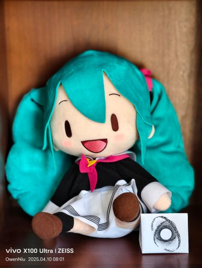 超大毛绒玩偶 初音未来 校服款