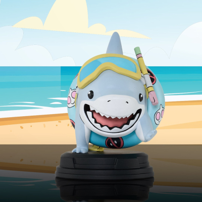 陆行鲨杰夫 动画风雕像