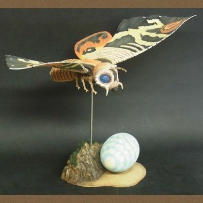 东宝大怪兽系列 「摩斯拉1964」少年Ric限定版 对决哥斯拉套装