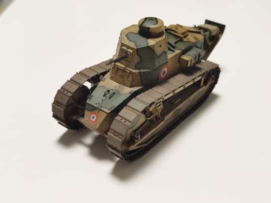 1/35 法国FT-17轻型坦克 铆接炮塔型