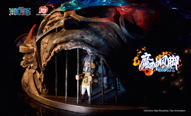 航海王 魔神风脚·山智 收藏级1/6雕像