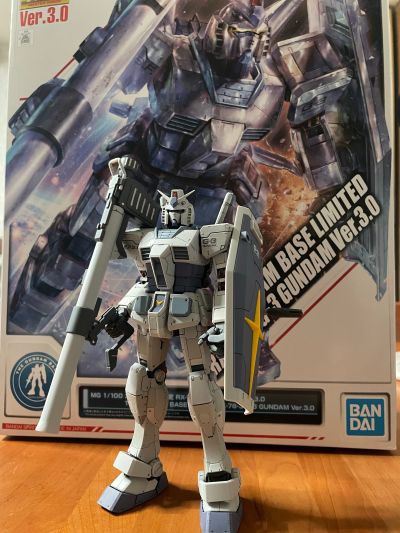 MG 1/100 高达基地专属商品 RX-78-3 G-3高达 3.0版本