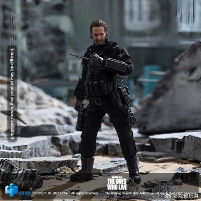 超极致系列 行尸走肉：活着的人 瑞克 可动人偶