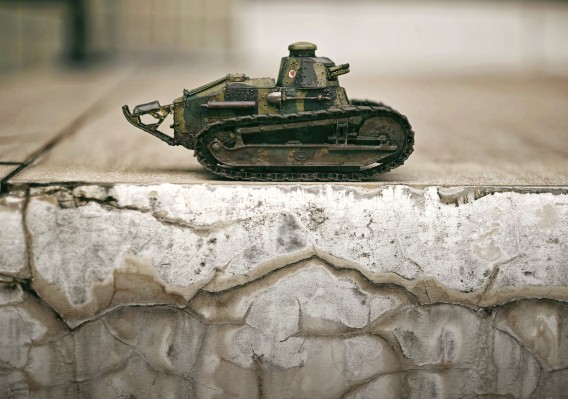 1/35 法国FT-17轻型坦克 铆接炮塔型