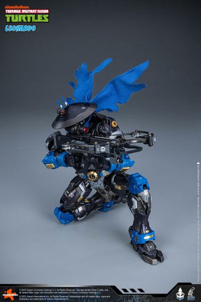 MechaHeat系列 合金机甲 忍者龟 莱昂纳多 40周年纪念版 伏击