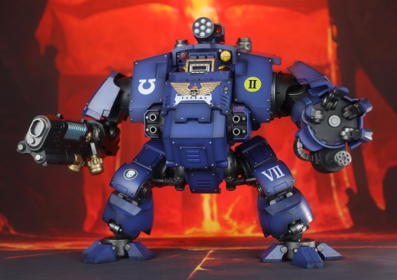 战锤:荷鲁斯之乱 帝国之拳 铁骑终结者军团 装备锁链拳套的铁骑终结者