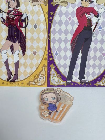 名侦探柯南 亚克力徽章 第5弹 爆米花Ver.