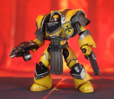 战锤40000 极限战士 救赎者无畏机甲 无畏机甲泰勒斯兄弟