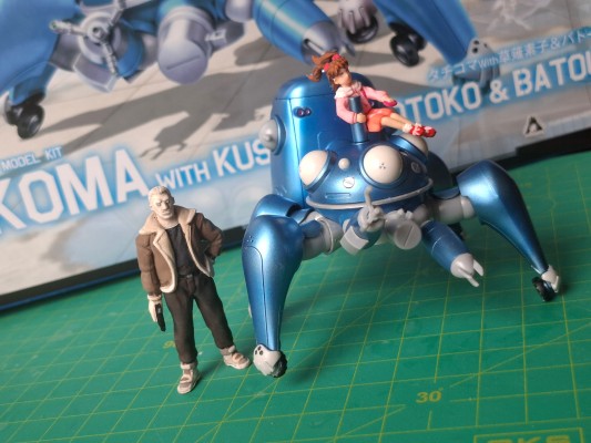 攻壳机动队 STAND ALONE COMPLEX 塔奇克马+草薙素子+巴特