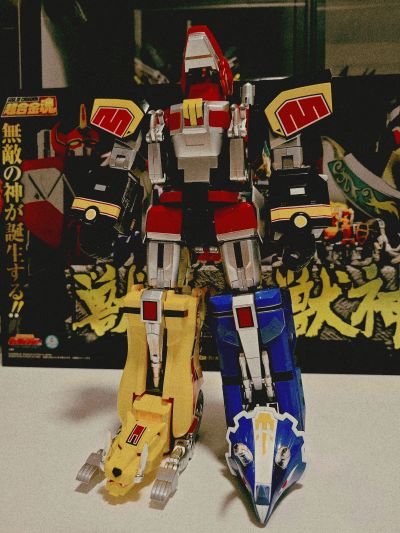 超合金魂 恐龙战队兽连者 兽帝大兽神 GX-72 大兽神 + GX-78 龙皇凯撒（暂译）