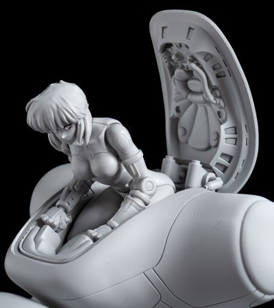 PLAMAX 攻壳机动队 草薙素子 和 福奇克马