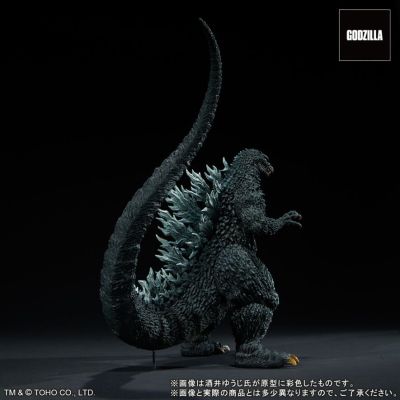 东宝30厘米系列 酒井裕司造型杰作 哥斯拉（2002）暴风雨中的攻防