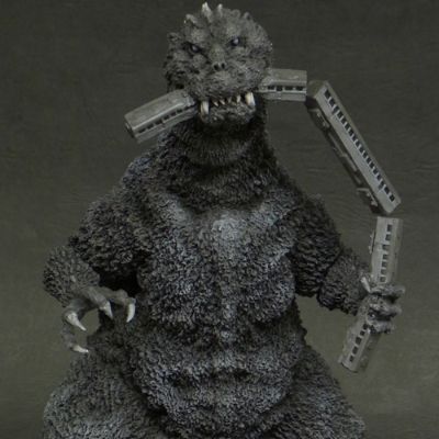 东宝30厘米系列 哥斯拉1954 初代哥斯拉“咬电车版”少年ric限定版