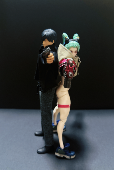 1/12 可动收藏人偶 【赛博朋克】武士：泷