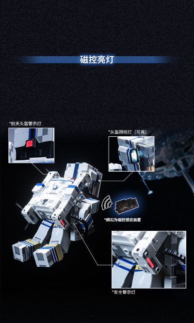 我的三体 章北海宇航服可动人偶