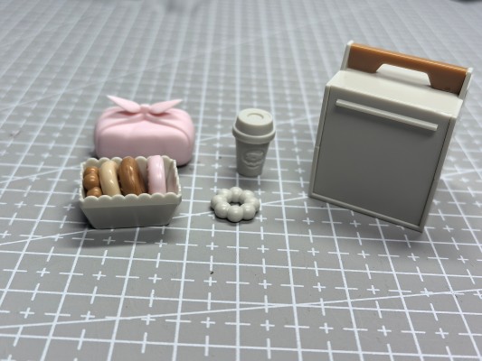 创彩少女庭园 课余配件 星罗的爱情外卖套装