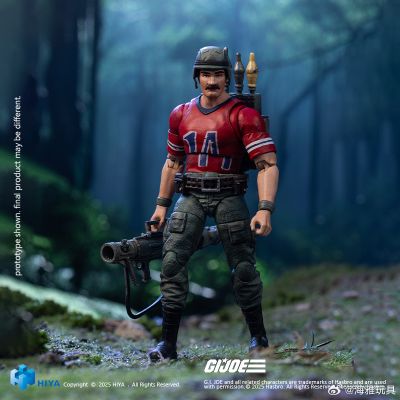 极致迷你系列 1/18比例 特种部队 火箭筒 可动人偶