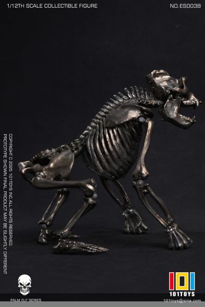 NO.ES003B 掌上精灵系列 猩猩骷髅骨架素体-银色版