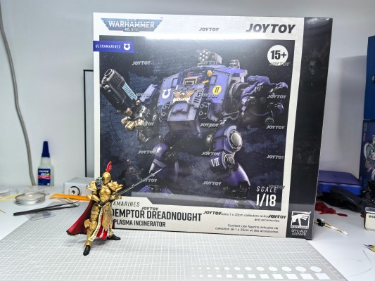 战锤40000 极限战士 救赎者无畏机甲 无畏机甲泰勒斯兄弟