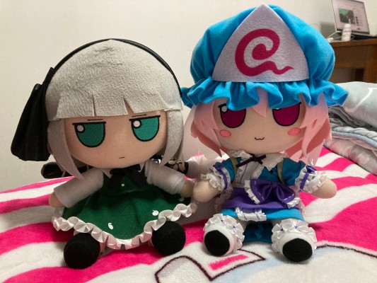 东方布偶系列 87 西行寺幽幽子（东方归言录 小小的亡灵楼主）毛绒绒幽幽子