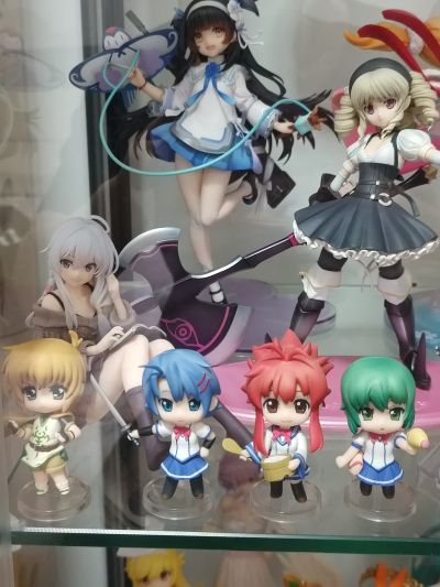 迷你黏土人 魔法少女奈叶MOVIE 1st 高町奈叶 School Uniform 